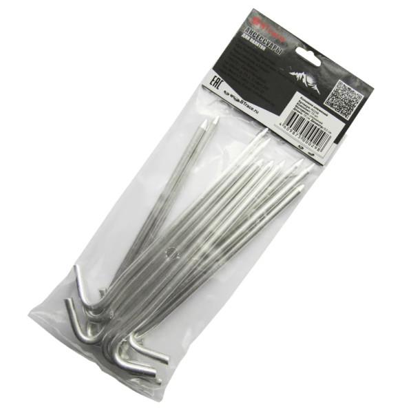 Колышки BTrace алюминий (комплект 10 шт.)  A0298