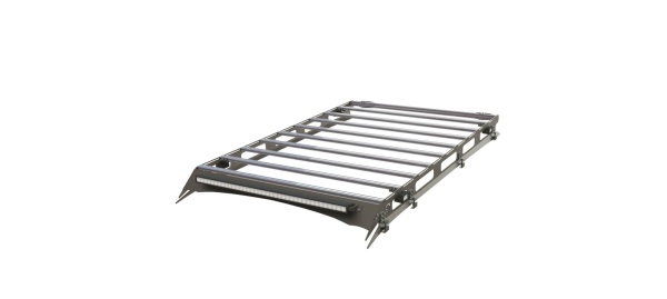 Багажник экспедиционный STC Toyota Land Cruiser 80 с дальним, рабочим и задним светом  STC-TLC80-TR-L1L3L2