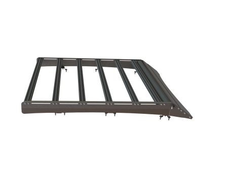 Багажник экспедиционный Toyota Tundra Double Cab 2006-2021 ШТОРКА дальний свет STC-TTDC/06-TR1+L1