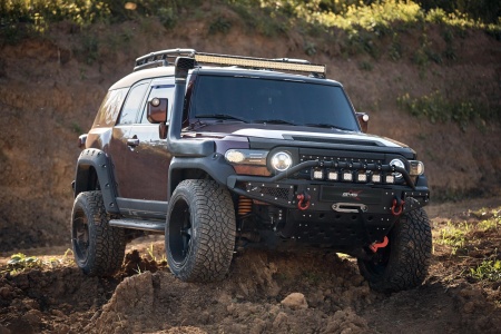 Бампер силовой передний BMS ALFA для Тойота FJ Cruiser BMS060003