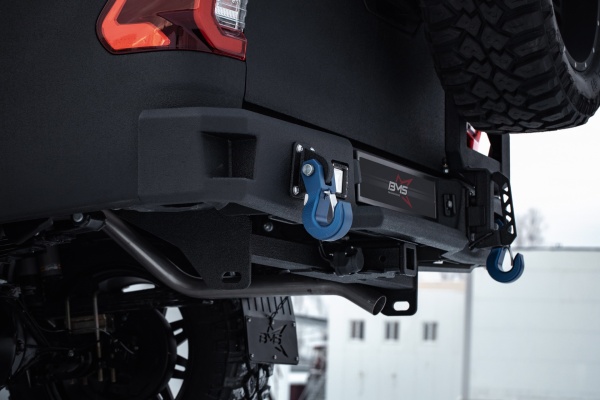 Бампер силовой задний BMS PRO-Line для Тойота Хайлюкс 2015-2021 BMS060039