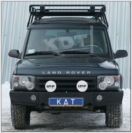 Багажник экспедиционный алюминиевый KDT  Land Rover Discovery 1/2 09071L