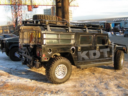 Защита боковых окон KDT Hummer -000005