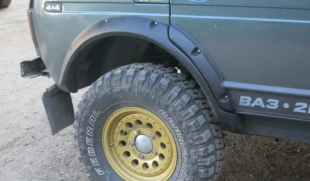 Расширители арок LAPTER ВАЗ НИВА  TKN-2131 
