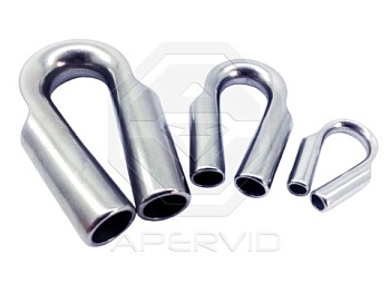 Коуш для троса диаметр 8-9 мм T-APERVID108-109