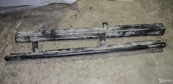 Пороги штатные Джип Вранглер JK