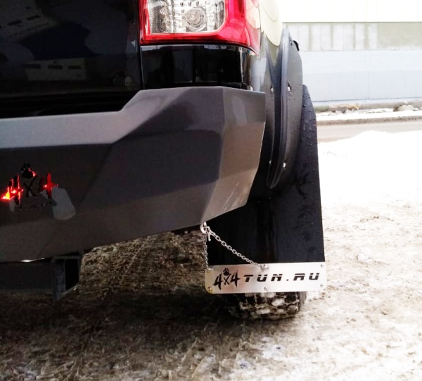 Брызговики универсальные для внедорожников. Комплект 4шт 4x4tun-b1