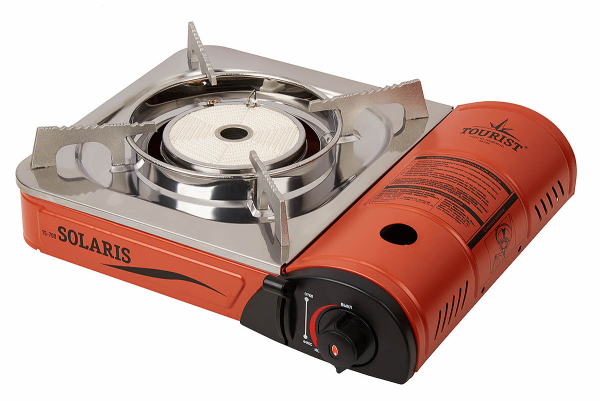 Плита газовая TOURIST SOLARIS портативная, керамическая, в кейсе  TS-700
