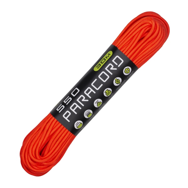Паракорд 550 CORD nylon 30м (neon orange)  550.N30.N.OR