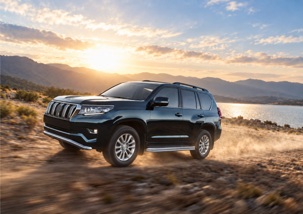 Фото изделия: Защита штатного порога d42 Rival Toyota Land Cruiser 150 Prado R.5704.016