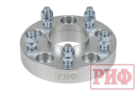 Проставки колесные РИФ 5x127, центр. отв. 71,5 мм, толщ. 30 мм гайки 1/2х20 (2 шт.) JD14451