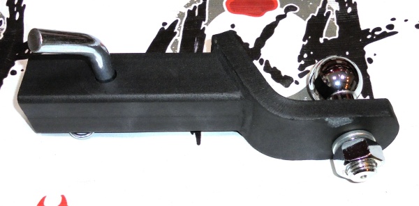 Переходник для установки фаркопа малый с фиксатором и шаром  12954