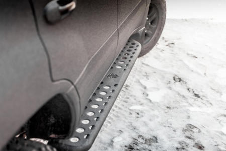 Пороги силовые Toyota Land Cruiser 100 цельная ступень STC-TLC100-S-C1
