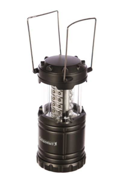 Фонарь кемпинговый "СИБИРСКИЙ СЛЕДОПЫТ-Маяк", складной, 3хАА  PF-PFL-K09