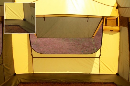 Палатка автомат всесезонная 4 Season Thermal, цвет хаки/желтый  M-KM-077