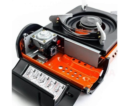 Плита газовая TOURIST FENIX портативная, в кейсе  TS-370