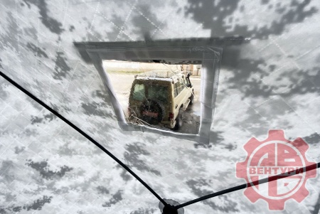 Палатка зимняя Улов КУБ утепленная., пиксель-зима 200*200*210см.  2001