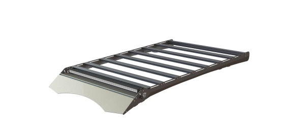 Багажник экспедиционный STC Renault Duster 2010-2019 ШТОРКА с дальним светом  STC-RDU/10-TR1-L1