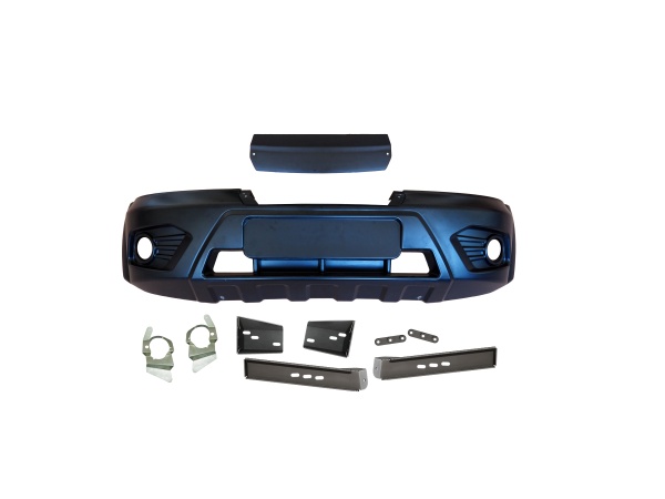 Бампер авс-дизайн передний uaz патриот/пикап/карго 2005- (композит 8 мм, под штатную оптику) ABC.UAZ.FB.03D