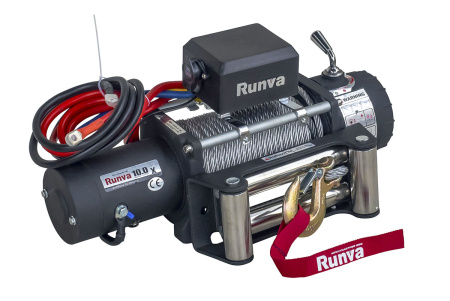 Лебёдка электрическая 24V Runva 10000 lbs 4500 кг EWX10000S24V