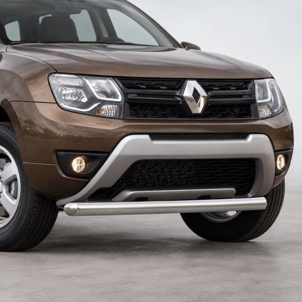 Фото для каталога: Защита переднего бампера d57 Rival Renault Duster 2015- R.4703.001