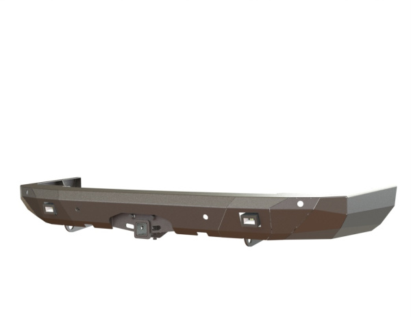 Бампер задний Toyota Land Cruiser Prado 150 2017-2024 фары заднего хода STC-TLCP150/17-BRR-L3+L3
