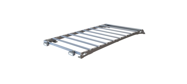 Багажник экспедиционный STC Mitsubishi Pajero Sport 2016+ с рабочим и задним светом  STC-MPS3-TR-L2L3