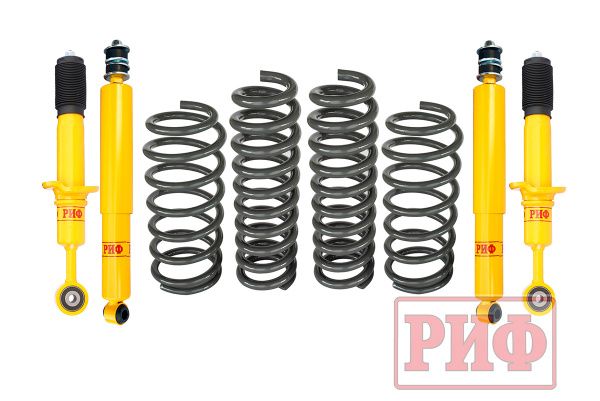 Лифт-комплект РИФ Toyota Land Cruiser 200 лифт 25 мм дизель мягкий RIF-TLC200-A