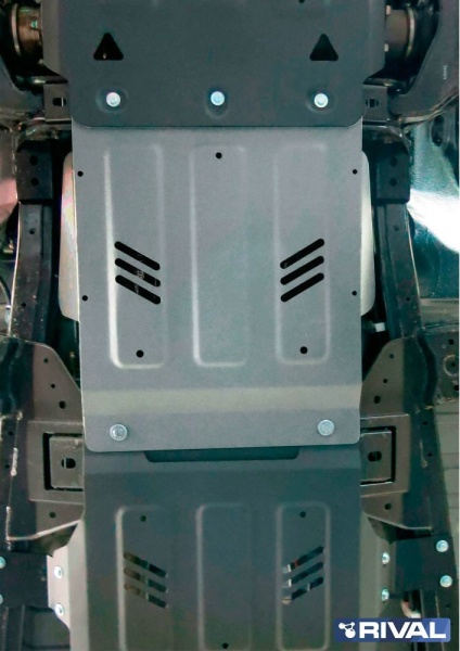 Защита КПП RIVAL Fiat Fullback/Mitsubishi L200/Mitsubishi Pajero Sport  2333.4046.1.6