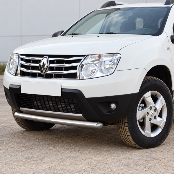 Фото для каталога: Защита переднего бампера d57 Rival Renault Duster 2011-2015 R.4701.011
