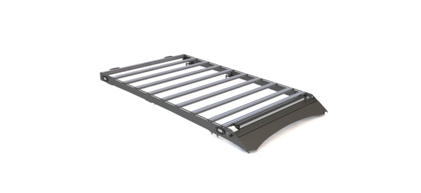 Багажник экспедиционный STC Toyota Land Cruiser 100/105/Lexus LX470 ШТОРКА с дальним, рабочим и задним светом  STC-TLC100/105-TR1-L1L2L3