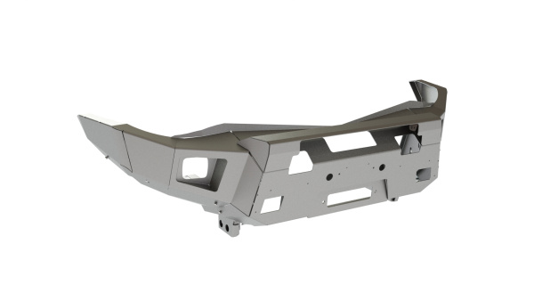 Бампер передний Mitsubishi L200 2006-2015 REVO под балку и ПТФ STC-ML200/06-BFR-C1-L1L4