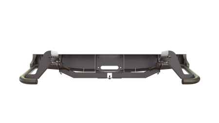 Бампер задний Mitsubishi L200 2015-2018 лебедка, под ПТФ STC-ML200/15-BR-W-L2