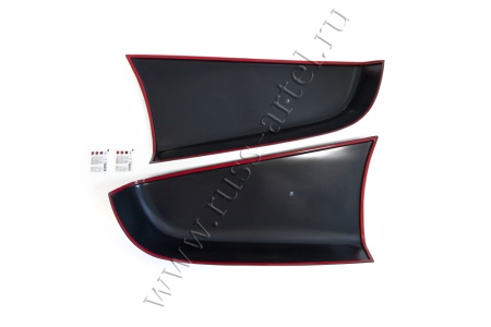 Молдинги задних крыльев Mitsubishi L200 2015-2018 (V дорестайлинг)  MM-077900