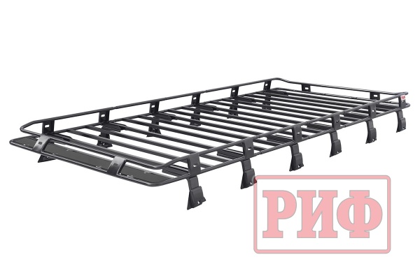 Багажник (корзина) РИФ 1500х3300 мм ГАЗ Соболь Баргузин (для а/м без люка), низкая крыша RIFGAZ-roof4