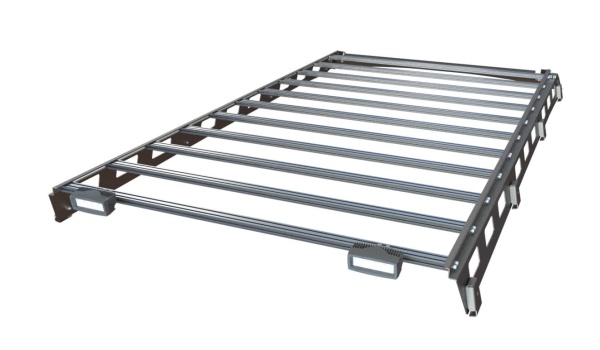 Багажник экспедиционный STC Nissan Patrol Y61 ШТОРКА дальний и задний свет  STC-NPA/97-TR1-L1L2