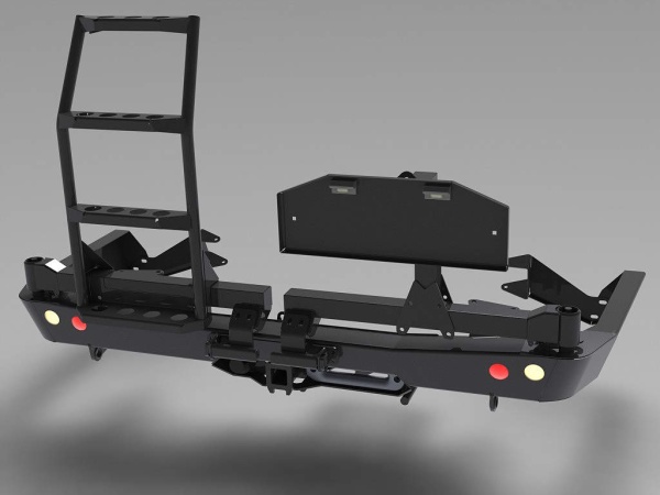 Бампер задний силовой АМЗ Toyota Land Cruiser 200 tlc200sbz