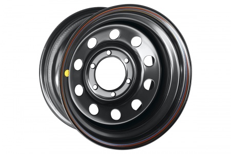 Диск усиленный Тойота Ниссан стальной черный 6x139,7 8xR18 d110 ET-25 1880-63910BL-25