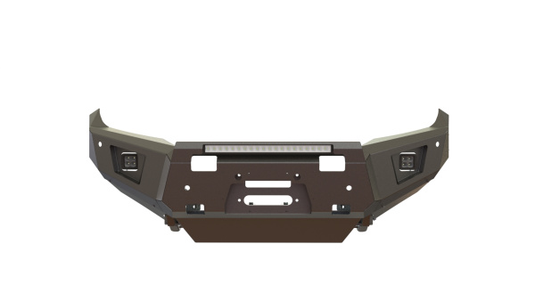 Бампер передний Toyota Land Cruiser Prado 150 2009-2013 балка и ПТФ СТГ КОМПЛЕКТ STC-TLCP150-BFR-C1-L1L4+L2L4