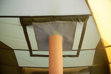 Палатка автомат всесезонная 4 Season Thermal, цвет хаки/желтый  M-KM-077