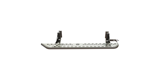 Пороги силовые Mitsubishi Pajero Sport 2008-2015 цельная ступень STC-MPS/08-S-C1