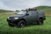 Бампер передний Mitsubishi L200 2006-2015 REVO под балку и ПТФ STC-ML200/06-BFR-C1-L1L4