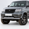 Фото изделия: Защита переднего бампера d76+d57 Rival UAZ Patriot 2005-2014 R.6301.003