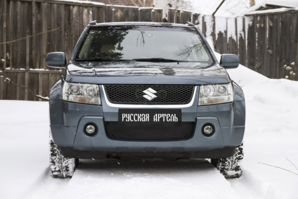 Зимняя заглушка решетки перед. бампера Suzuki Grand Vitara 2005-2008 ZRS-132202
