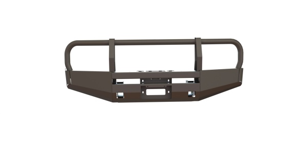 Бампер силовой передний Toyota Land Cruiser 100 с защитой фар STC-TLC100-BF-C2