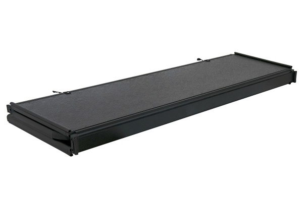 Крышка кузова ISUZU D-MAX 2013+, трёхсекционная, алюминиевая, черная PT-H316