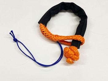 Софт шакл 6 мм/5 т с защитным чулком (Удлиненный) SL-ST-06-OR