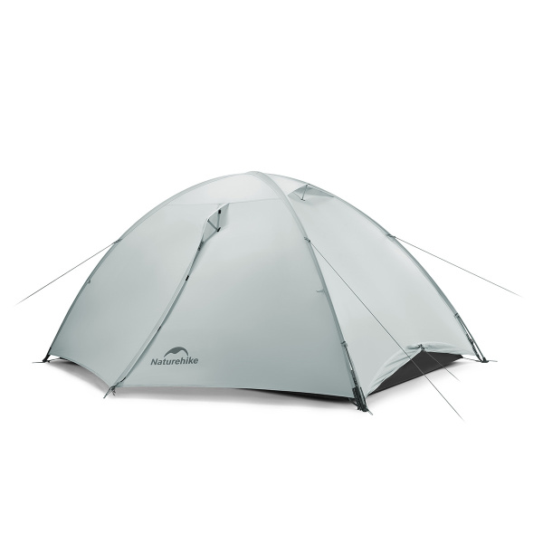 Палатка Naturehike Jiling UL 2-местная, алюминиевый каркас, сверхлегкая, серая CNK2650WS015-2MRG
