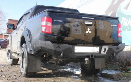 Бампер задний MITSUBISHI L200 2015+ 15.L200BR