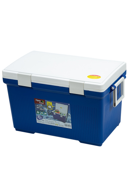 Термобокс IRIS Cooler Box CL-45, 45 литров, синий/белый CL45